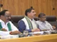 Dharwad disaster management meeting rainfall drop crop insurance health