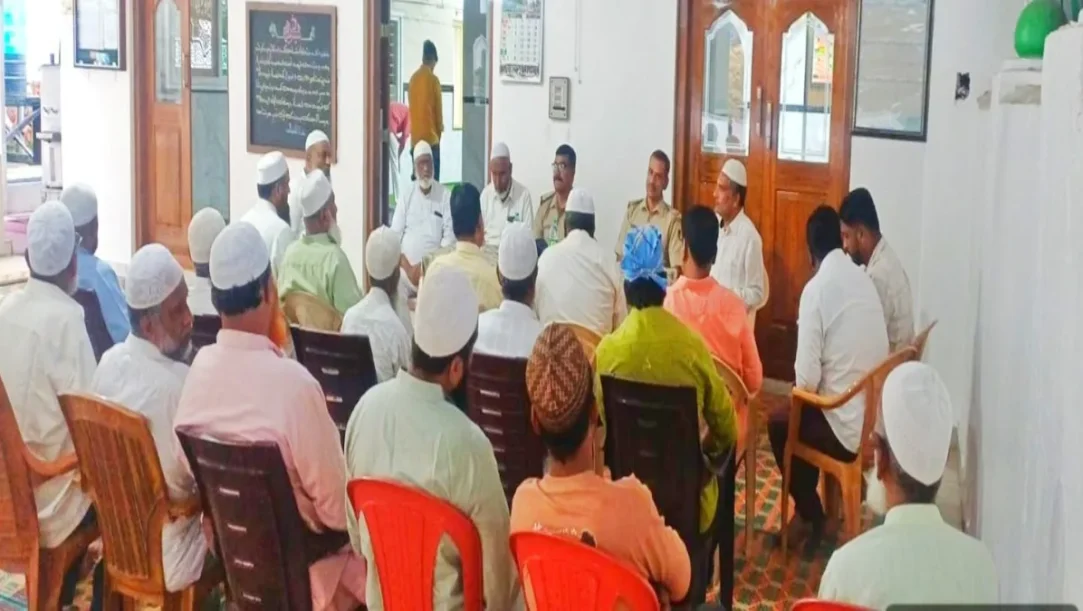 Vidyaranyapura police Jamia Masjid, communal harmony Bengaluru