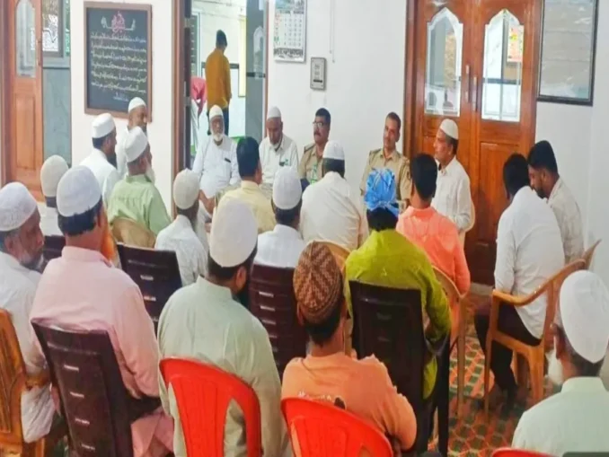 Vidyaranyapura police Jamia Masjid, communal harmony Bengaluru