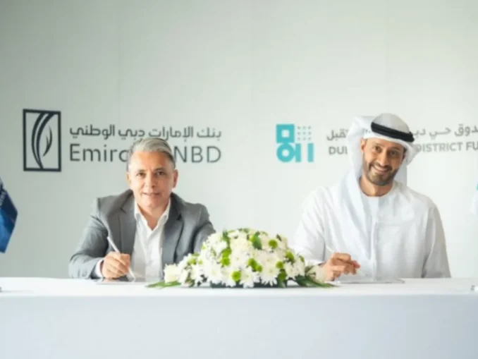 Emirates NBD Dubai Future District Fund FinTech AI partnership
