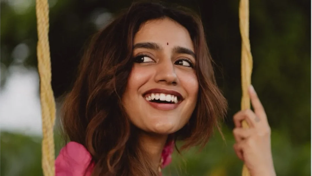 Priya Prakash Varrier kasavu saree