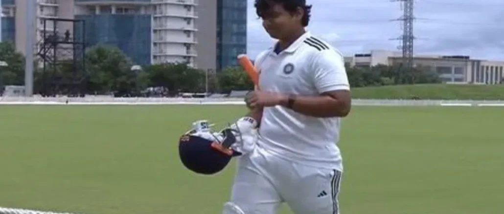 Watch Vaibhav Sooryavanshi Duleep Trophy 92 video reaction after missing century