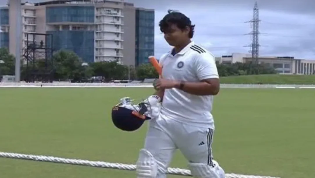 Watch Vaibhav Sooryavanshi Duleep Trophy 92 video reaction after missing century