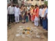 Hubballi Madavapur City Clinic ₹50 lakh CC road bhoomi puja by Prasad Abbayya