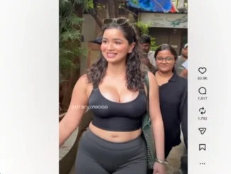 Watch screenshot from viral Sara Tendulkar deepfake video circulating on Instagram