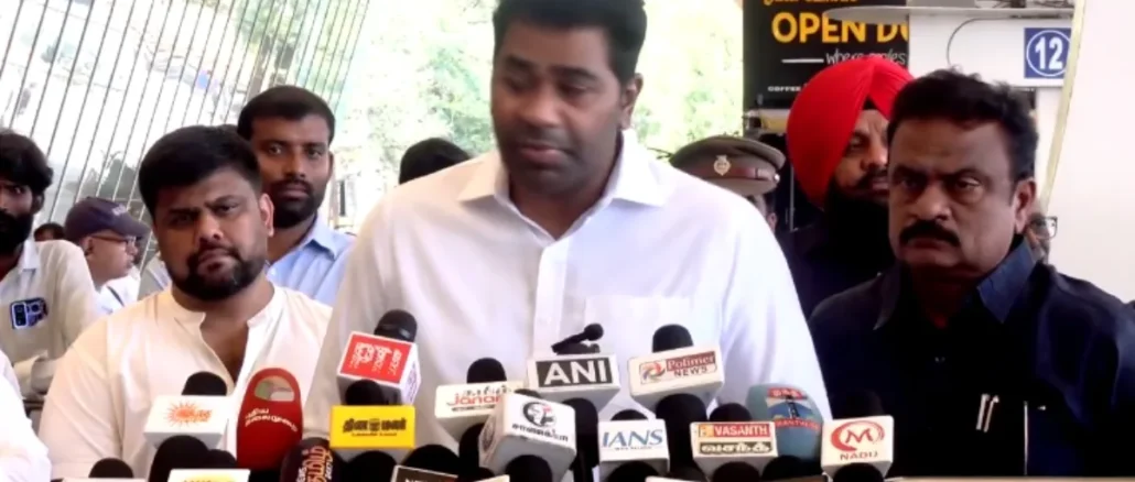 Aadhav Arjuna Hits Back as EPS Opens Family Line on Vijay