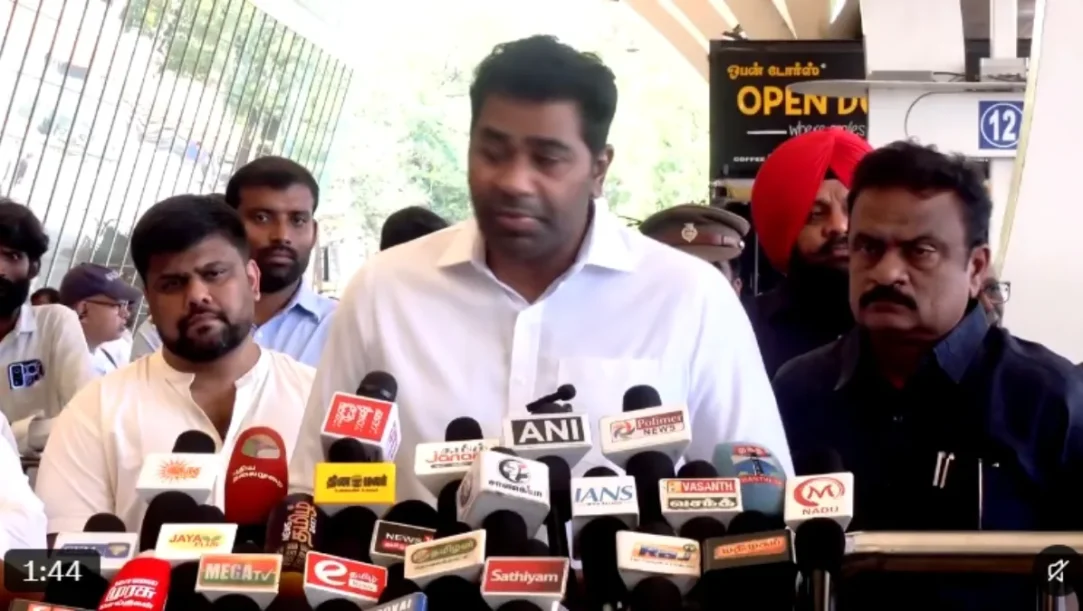 Aadhav Arjuna Hits Back as EPS Opens Family Line on Vijay