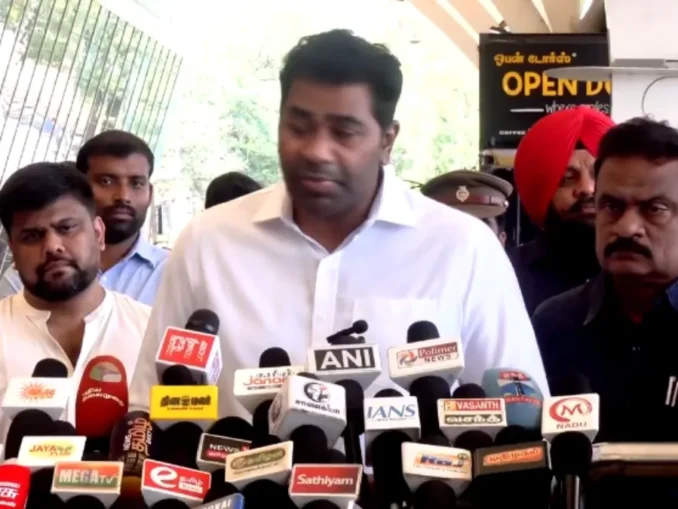 Aadhav Arjuna Hits Back as EPS Opens Family Line on Vijay