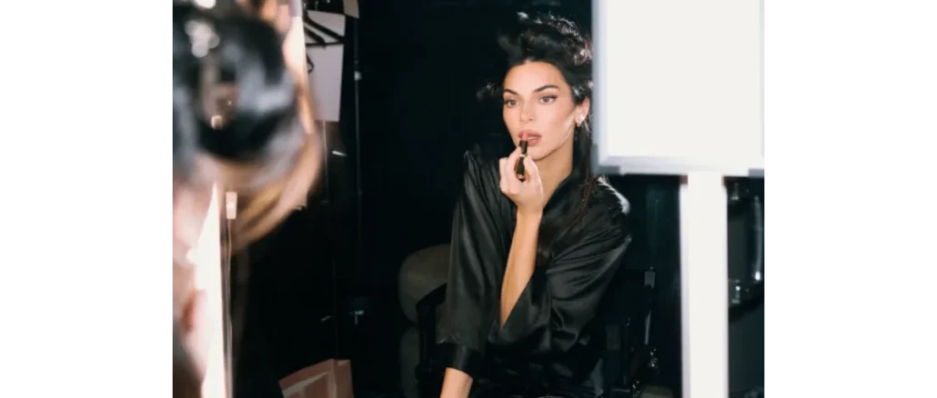 Kendall Jenner Loreal Paris BTS Instagram Paris Fashion Week