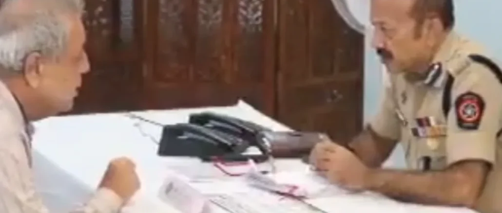 Watch Mumbai Police commissioner Tuesday 330 PM open meeting headquarters video