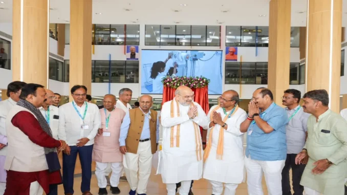 Amit Shah Hubballi, Hubballi programme cancelled, Pralhad Joshi, KLE Gabbur Hubballi, Amit Shah food poisoning
