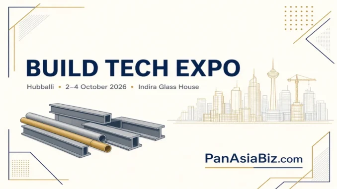 Hubballi Build Tech Expo Indira Glass House October 2 to 4 2026 invitation