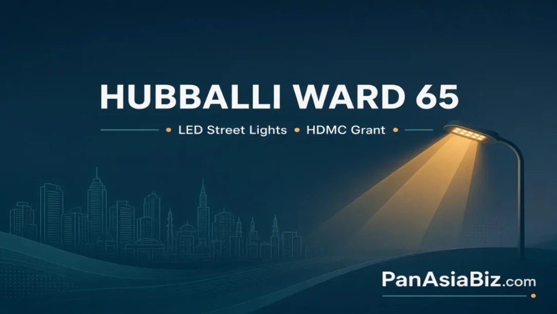 Led Light Programs Hubballi Ward 65 Gets New LED Lights on HDMC Grant