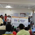Cleanliness session at the Composite Regional Centre in Davanagere during Swachhata Pakhwada 2026