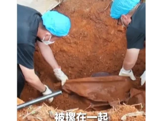 Clip from a Chinese documentary on police recovering remains in Kokang, northern Myanmar