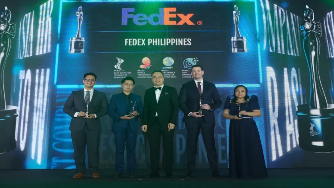 FedEx Philippines named among HR Asia Best Companies to Work for in Asia for 2026
