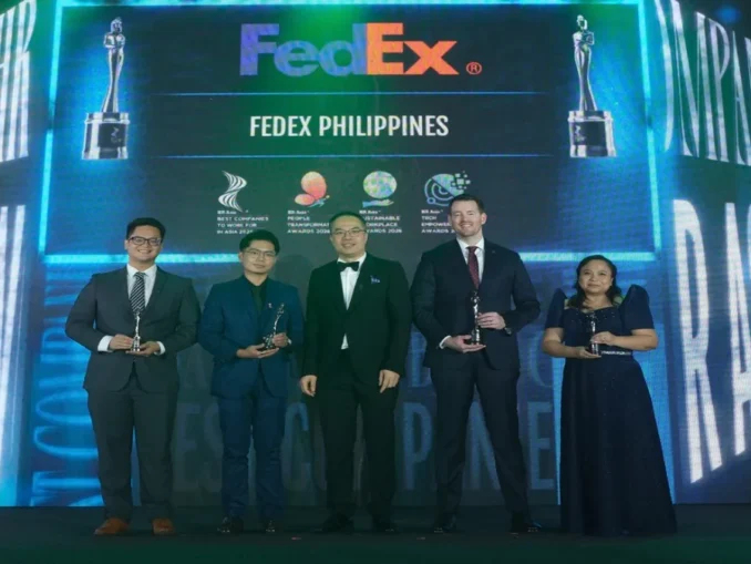FedEx Philippines named among HR Asia Best Companies to Work for in Asia for 2026