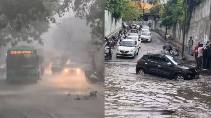 R Ashoka post criticizing Bengaluru flooding and garbage