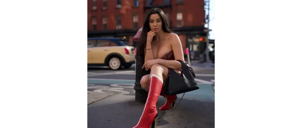 Giorgia Andriani Tribeca Instagram post credited to photographer dilpreeeeeeet
