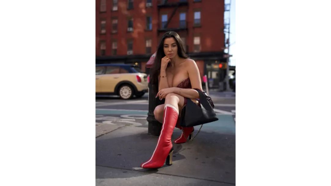 Giorgia Andriani Tribeca Instagram post credited to photographer dilpreeeeeeet