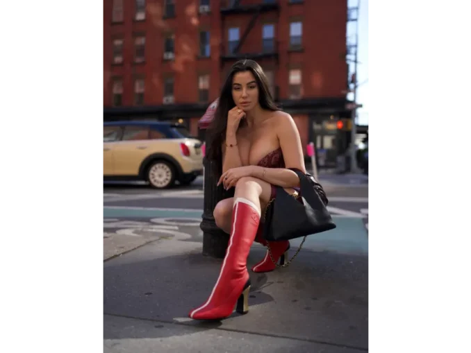 Giorgia Andriani Tribeca Instagram post credited to photographer dilpreeeeeeet