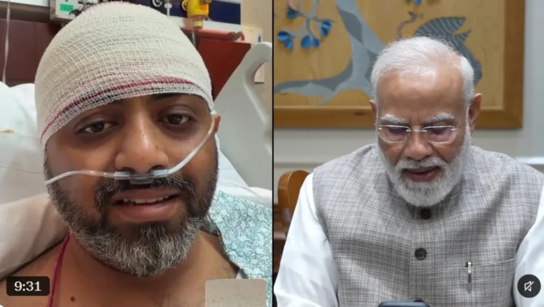 Watch Flydubai captain video call between PM Modi and Captain Smit Machchhar