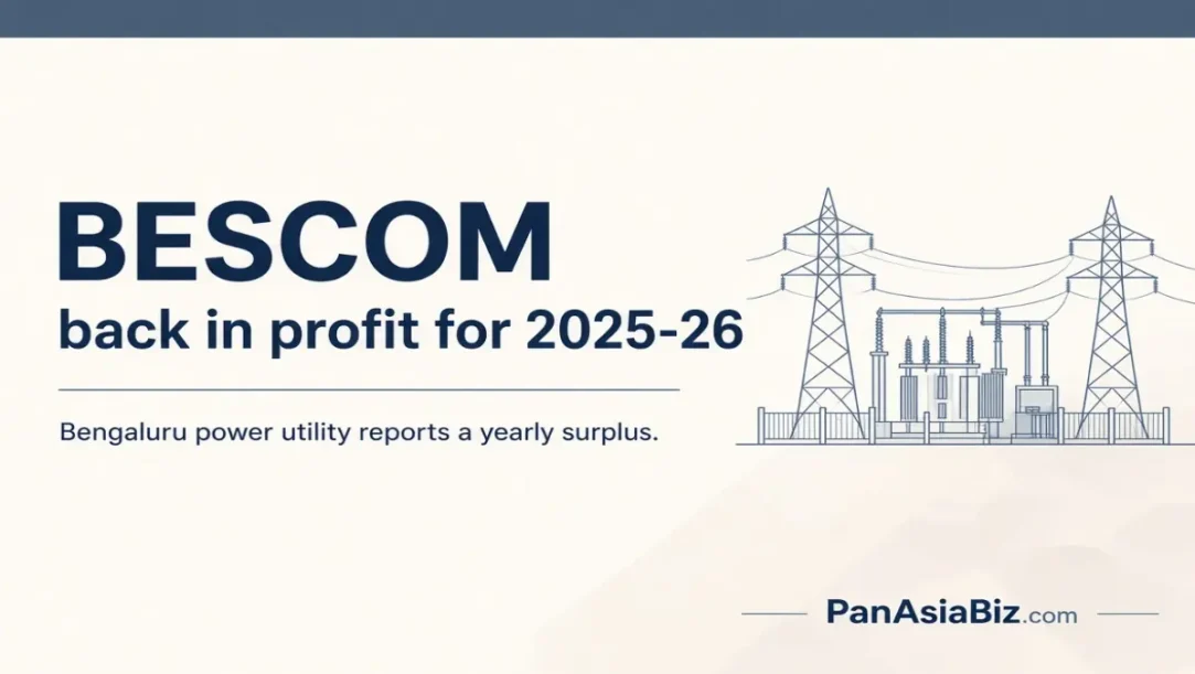 K.J. George note on BESCOM profit of 293.62 crore for 2025-26