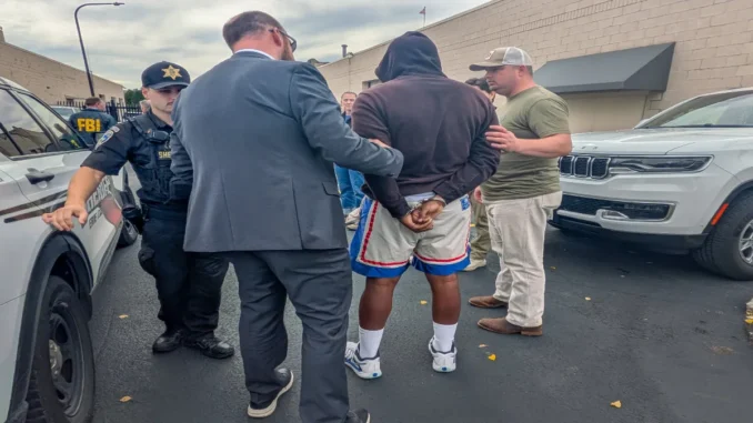 FBI Buffalo post on the arrest in a 2-count threat case against Rep. Mike Collins
