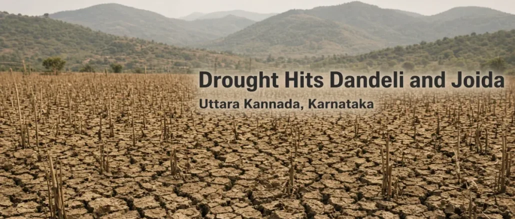 Farmers in drought-affected areas of Uttara Kannada district