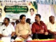 Savadatti MLA Vishwas Vaidya and Belagavi North MLA Asif Sait at the inauguration of Jamia Masjid in Kadabi village