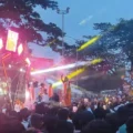 viral video of Nisha Mumbaikar’s dance during the Navanagar Ganesha immersion in Hubballi