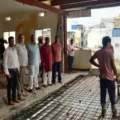 Hubballi SSK marriage hall expansion Hale Hubballi slabs