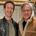 Mark Zuckerberg's Comparison: Jensen Huang Channels Taylor Swift Vibes with Iconic Leather Jacket